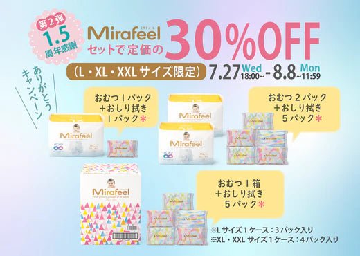 ミラフィール1.5周年記念キャンペーン第二弾 - Mirafeel