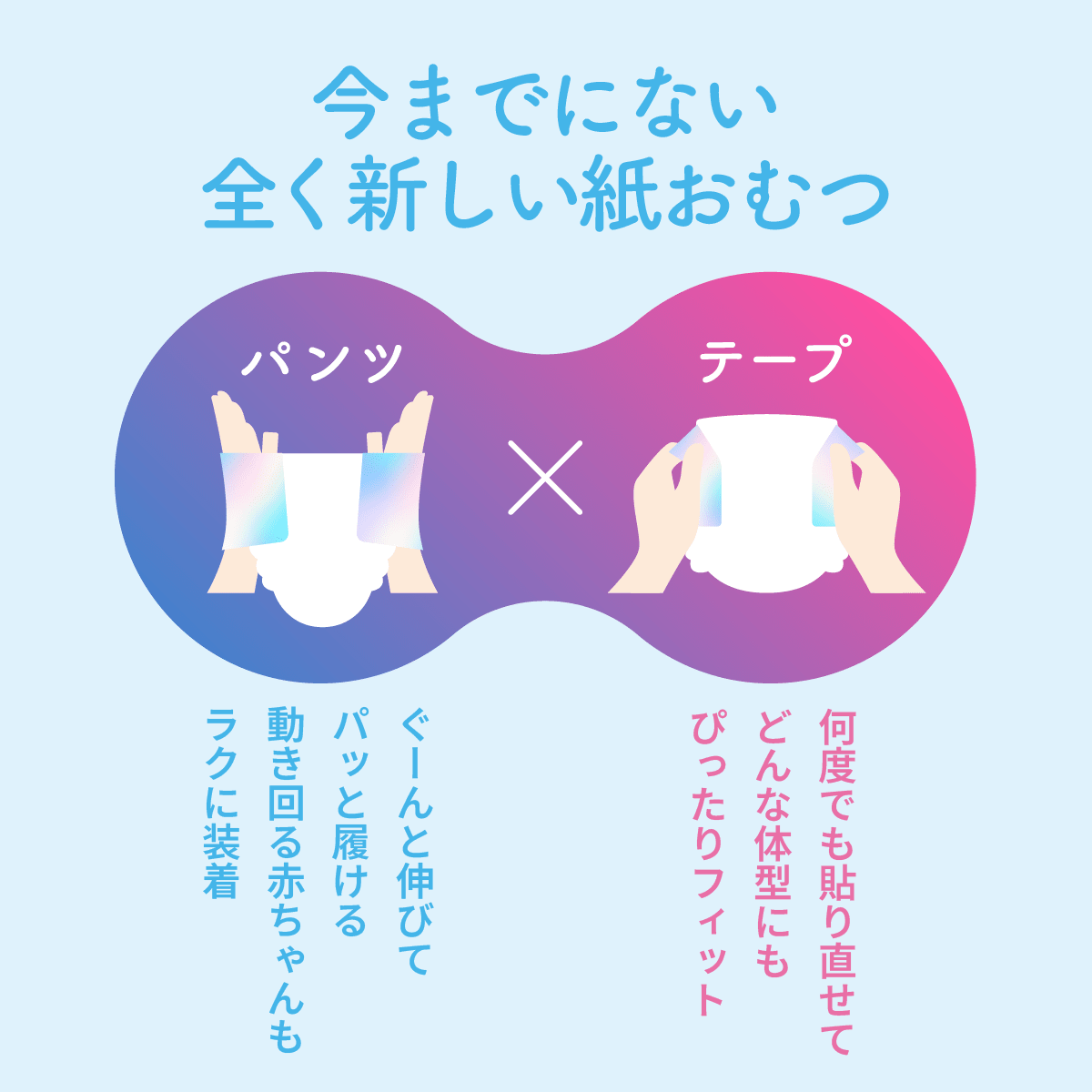 ミラフィール【定期便】テープ 調節もできる 国産 プレミアム おむつ ミラフィール【定期便】テープ 調節もできる 国産 プレミアム おむつ