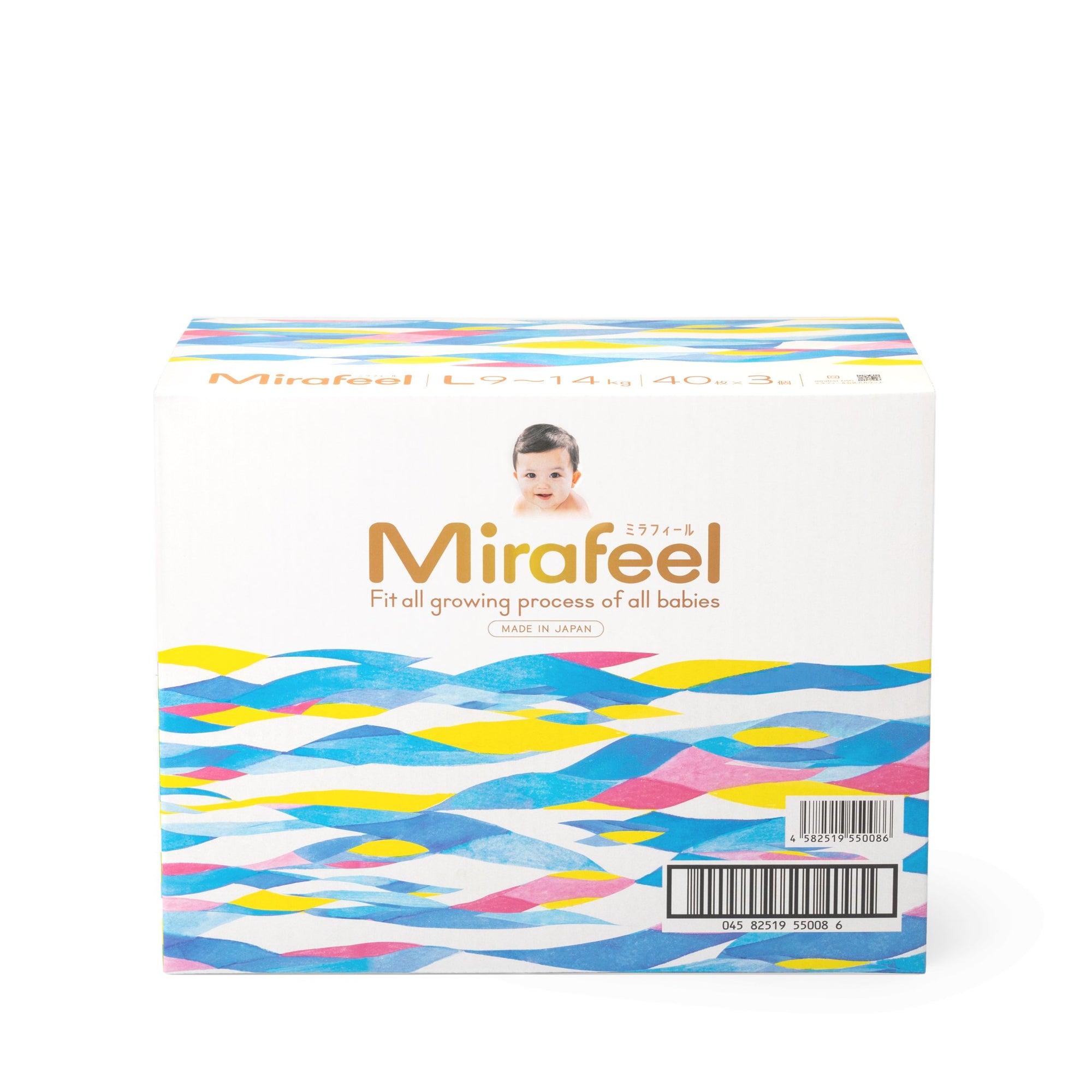通常購入 Lサイズ 1箱（120枚 / 3袋×40枚） - Mirafeel